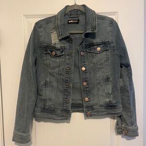 Dollhouse Distressed Denim Jacket